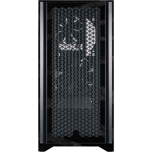 NBA New Orleans Pelicans Black Animal Print Corsair 4000D Tempered Glass Mid-Tower ATX Case Skin