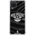 NBA New Orleans Pelicans Black Animal Print Galaxy A12 Clear Case
