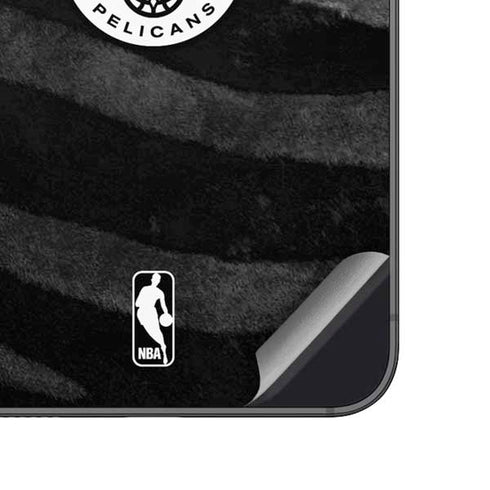 NBA New Orleans Pelicans Black Animal Print Galaxy A14 5G Skin