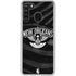NBA New Orleans Pelicans Black Animal Print Galaxy A21 Clear Case