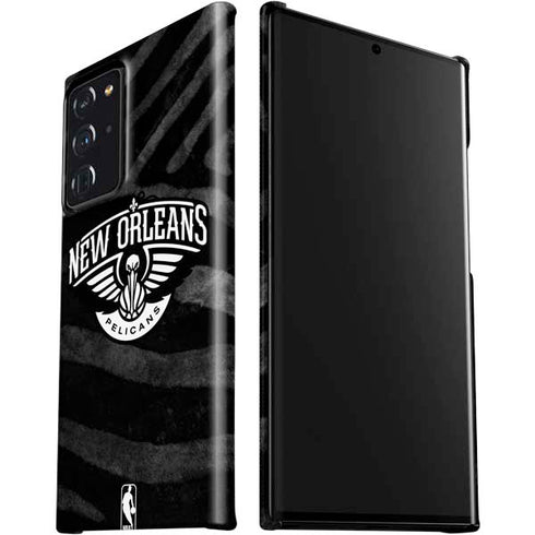 NBA New Orleans Pelicans Black Animal Print Galaxy Note20 Ultra 5G Lite Case