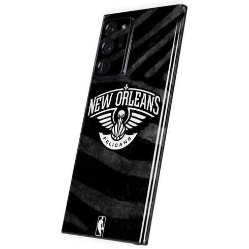 NBA New Orleans Pelicans Black Animal Print Galaxy Note20 Ultra 5G Skin