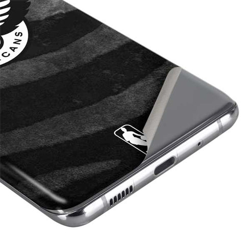 NBA New Orleans Pelicans Black Animal Print Galaxy S20 Plus Skin