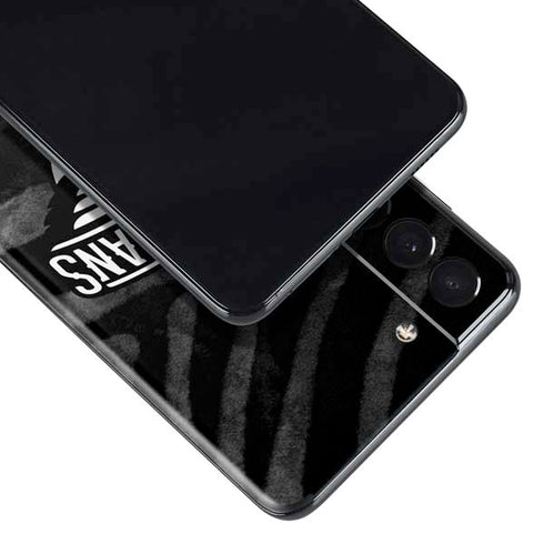 NBA New Orleans Pelicans Black Animal Print Galaxy S21 Plus 5G Skin
