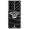 NBA New Orleans Pelicans Black Animal Print Galaxy S21 Ultra 5G Clear Case