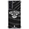 NBA New Orleans Pelicans Black Animal Print Galaxy S22 Clear Case