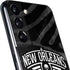 NBA New Orleans Pelicans Black Animal Print Galaxy S22 Skin