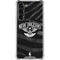 NBA New Orleans Pelicans Black Animal Print Galaxy S23 Plus Clear Case