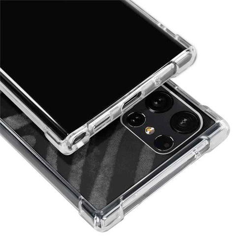 NBA New Orleans Pelicans Black Animal Print Galaxy S24 Ultra Clear Case