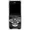 NBA New Orleans Pelicans Black Animal Print Galaxy Z Flip5 5G Clear Case
