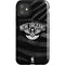 NBA New Orleans Pelicans Black Animal Print iPhone 11 Impact Case