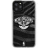 NBA New Orleans Pelicans Black Animal Print iPhone 11 Pro Clear Case