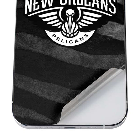 NBA New Orleans Pelicans Black Animal Print iPhone 12 Pro Max Skin