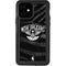 NBA New Orleans Pelicans Black Animal Print iPhone 12 Waterproof Case
