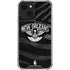 NBA New Orleans Pelicans Black Animal Print iPhone 13 Clear Case