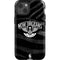 NBA New Orleans Pelicans Black Animal Print iPhone 13 Impact Case