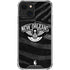 NBA New Orleans Pelicans Black Animal Print iPhone 13 Mini Clear Case