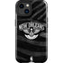 NBA New Orleans Pelicans Black Animal Print iPhone 15 Plus Impact Case