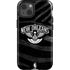 NBA New Orleans Pelicans Black Animal Print iPhone 15 Impact Case