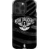 NBA New Orleans Pelicans Black Animal Print iPhone 14 Pro Impact Case
