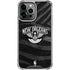 NBA New Orleans Pelicans Black Animal Print iPhone 15 Pro Max Clear Case