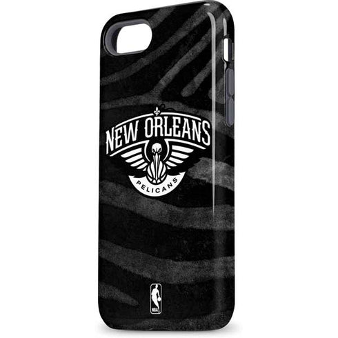 NBA New Orleans Pelicans Black Animal Print iPhone 7 Pro Case