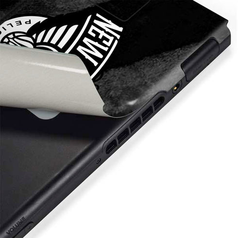 NBA New Orleans Pelicans Black Animal Print Nintendo Switch Bundle Skin