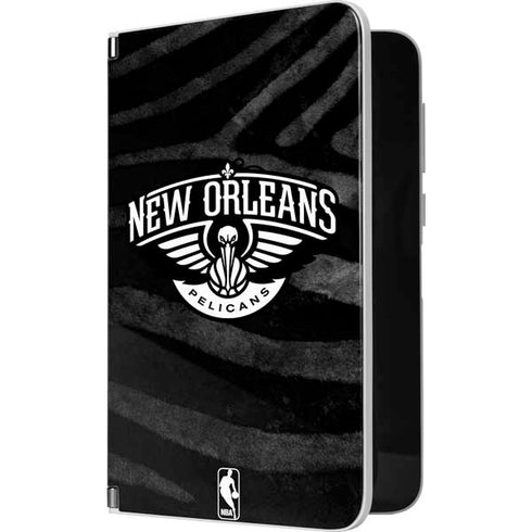 NBA New Orleans Pelicans Black Animal Print Surface Duo Skin