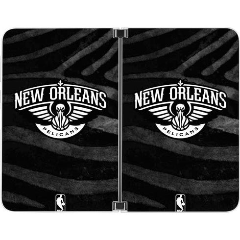 NBA New Orleans Pelicans Black Animal Print Surface Duo Skin