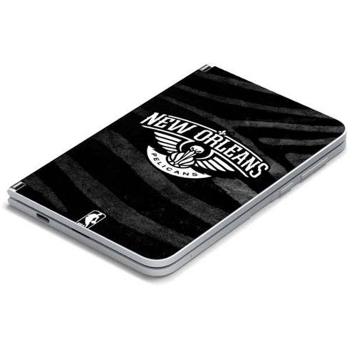NBA New Orleans Pelicans Black Animal Print Surface Duo Skin