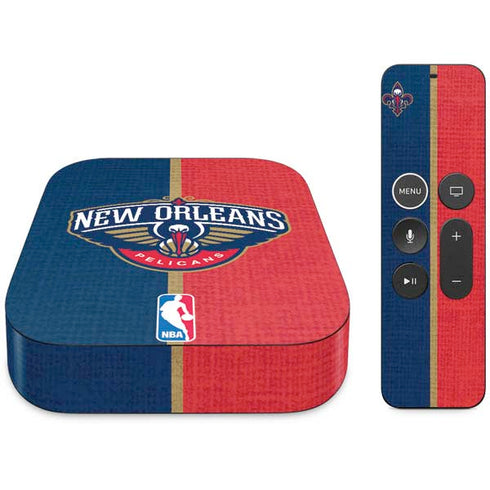 NBA New Orleans Pelicans Canvas Apple TV Skin