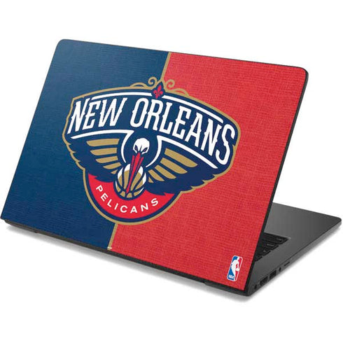 NBA New Orleans Pelicans Canvas Dell Chromebook Skin