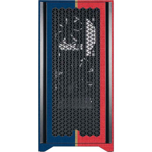 NBA New Orleans Pelicans Canvas Corsair 4000D Tempered Glass Mid-Tower ATX Case Skin