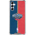 NBA New Orleans Pelicans Canvas Galaxy A15 5G Clear Case
