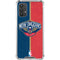 NBA New Orleans Pelicans Canvas Galaxy A32 5G Clear Case