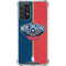 NBA New Orleans Pelicans Canvas Galaxy A72 5G Clear Case