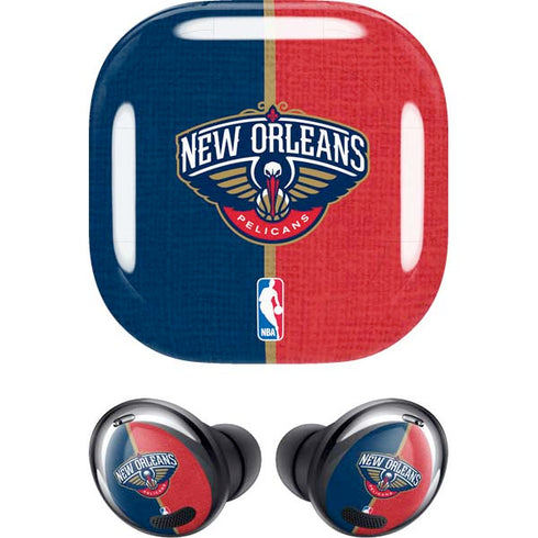 NBA New Orleans Pelicans Canvas Galaxy Buds Pro Skin