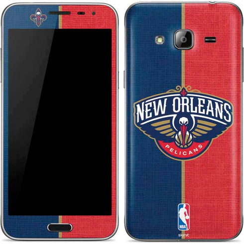 NBA New Orleans Pelicans Canvas Galaxy J3 Skin