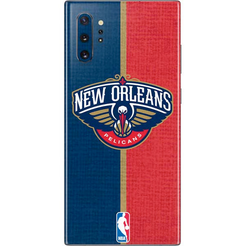 NBA New Orleans Pelicans Canvas Galaxy Note 10 Plus Skin