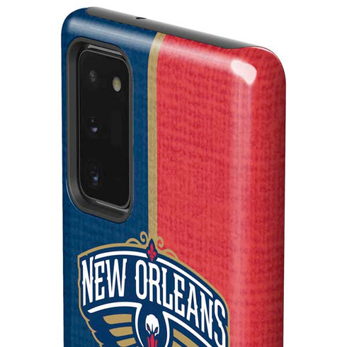 NBA New Orleans Pelicans Canvas Galaxy Note20 5G Pro Case