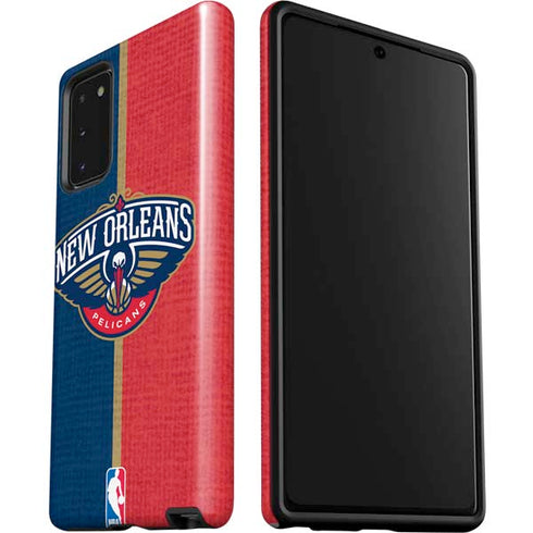 NBA New Orleans Pelicans Canvas Galaxy Note20 5G Pro Case