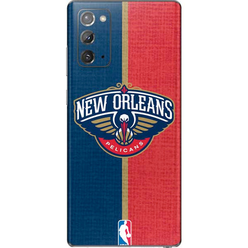 NBA New Orleans Pelicans Canvas Galaxy Note20 5G Skin