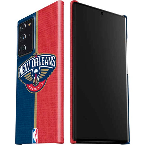 NBA New Orleans Pelicans Canvas Galaxy Note20 Ultra 5G Lite Case