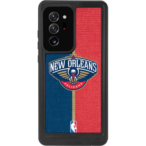 NBA New Orleans Pelicans Canvas Galaxy Note20 Ultra 5G Waterproof Case