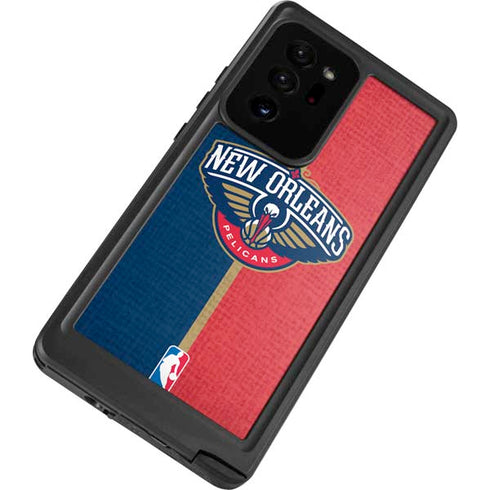 NBA New Orleans Pelicans Canvas Galaxy Note20 Ultra 5G Waterproof Case