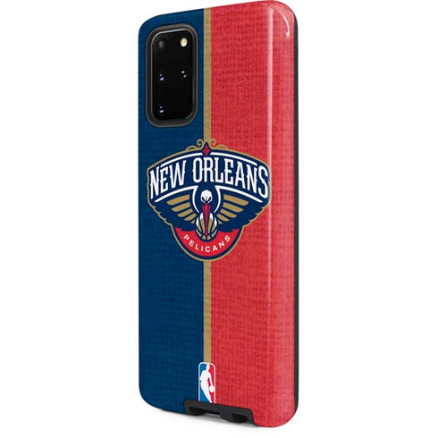 NBA New Orleans Pelicans Canvas Galaxy S20 Plus Pro Case