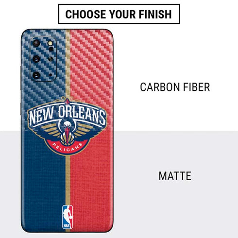 NBA New Orleans Pelicans Canvas Galaxy S20 Plus Skin
