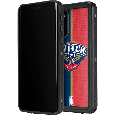 NBA New Orleans Pelicans Canvas Galaxy S20 Plus Waterproof Case