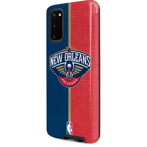 NBA New Orleans Pelicans Canvas Galaxy S20 Pro Case