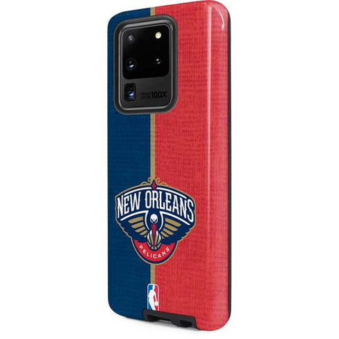 NBA New Orleans Pelicans Canvas Galaxy S20 Ultra 5G Pro Case